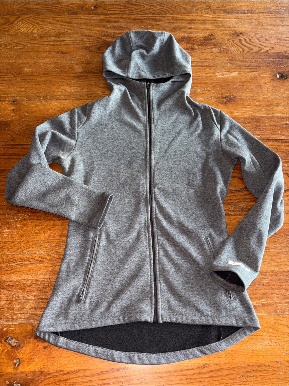 BURTON Women’s Gray Full-Zip Hooded Jacket